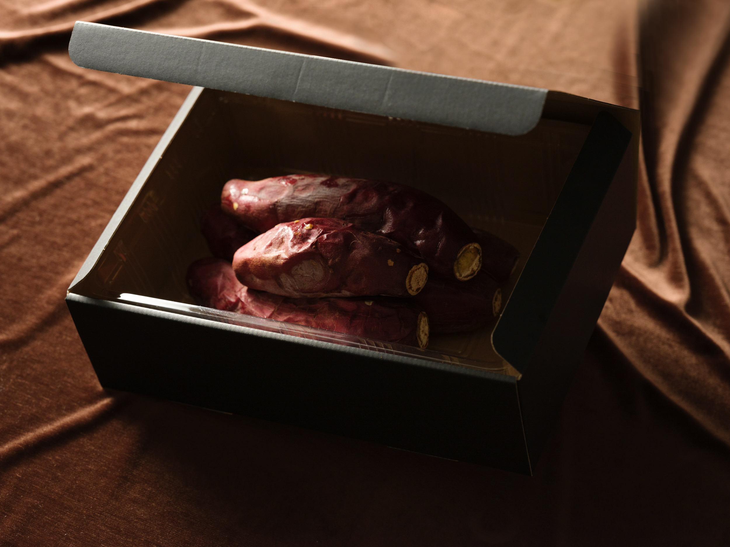 【包材】焼き芋用 ギフトボックス(小) 50セット - 画像 (2)