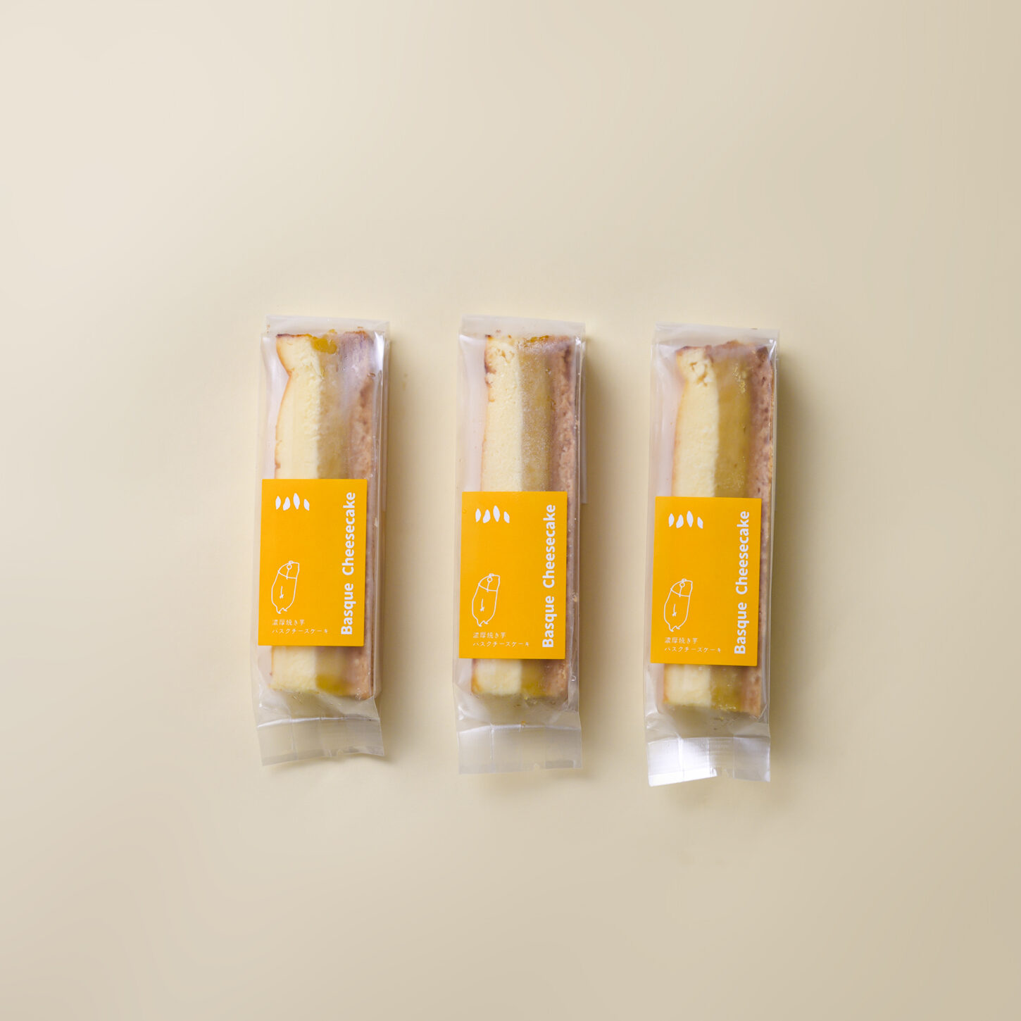 【おいもスイーツ】濃厚焼き芋バスクチーズケーキ(個装)